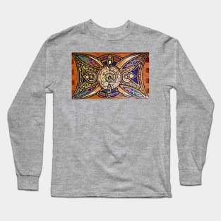 Tribal Turtle Long Sleeve T-Shirt